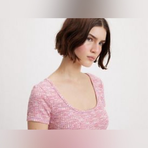 NWT sold out Levi’s BODEGA OPEN NECK SHORT SLEEVE SHIRT color space dye Red sz S - Picture 3 of 6